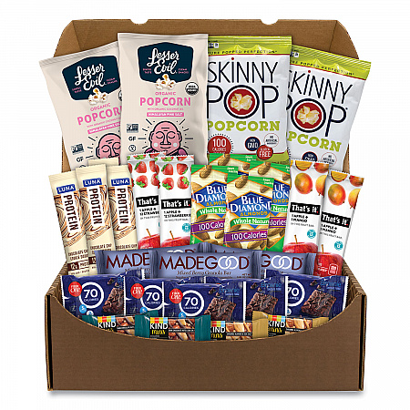 Low Calories Snack Box, 28 Assorted Snacks/Box (70000128)