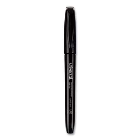 Universal Pen-Style Permanent Marker Value Pack, Fine Bullet Tip, Black, 36/Pack (07070)