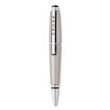 Cross Edge Gel Pen, Retractable, Medium 0.7 mm, Black Ink, Titanium Barrel (AT05555)