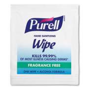 PURELL Premoistened Sanitizing Hand Wipes, Individually Wrapped, 5 x 7, 1000/Carton (90211M)