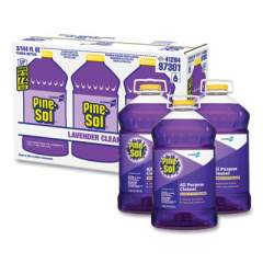 Pine-Sol All Purpose Cleaner, Lavender Clean, 144 oz Bottle, 3/Carton (97301)