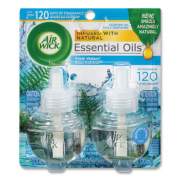 Air Wick Scented Oil Refill, Fresh Waters, 0.67 oz, 2/Pack (79717PK)