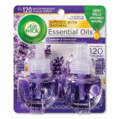 Air Wick Scented Oil Refill, Lavender and Chamomile, 0.67 oz, 2/Pack (78473CT)