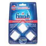 FINISH Dishwasher Cleaner Pouches, Original Scent, Pouch, 24 Tabs/Pouch, 8/Carton (98897)