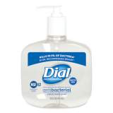 Dial Professional Antibacterial Liquid Hand Soap for Sensitive Skin, Floral, 16 oz Pump, 12/Carton (80784)