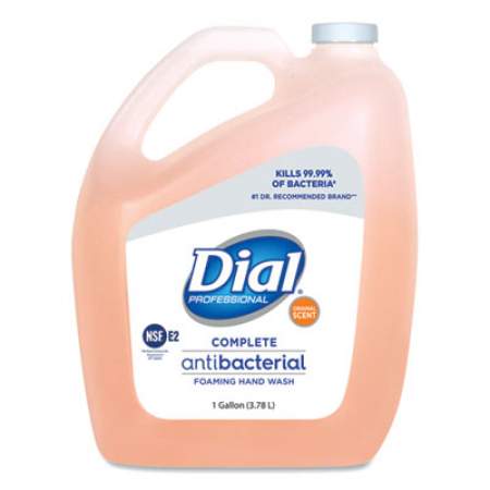 Dial Professional Antibacterial Foaming Hand Wash, Original, 1 gal, 4/Carton (99795CT)