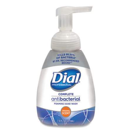 Dial Professional Antibacterial Foaming Hand Wash, Original, 7.5 oz Pump, 8/Carton (02936CT)