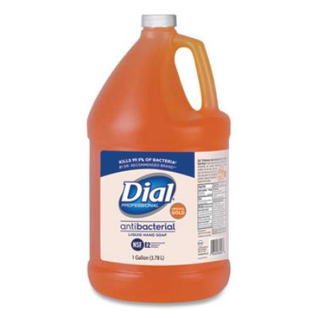 Dial Professional Gold Antibacterial Liquid Hand Soap, Floral, 1 gal, 4/Carton (88047CT)
