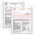 TOPS 1096 Summary Transmittal Tax Forms, Two-Part Carbonless, 8 x 11, 1/Page, 10 Forms (2202)