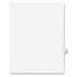 Preprinted Legal Exhibit Side Tab Index Dividers, Avery Style, 10-Tab, 18, 11 x 8.5, White, 25/Pack, (1018) (01018)