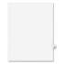 Preprinted Legal Exhibit Side Tab Index Dividers, Avery Style, 10-Tab, 20, 11 x 8.5, White, 25/Pack, (1020) (01020)