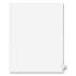 Preprinted Legal Exhibit Side Tab Index Dividers, Avery Style, 10-Tab, 25, 11 x 8.5, White, 25/Pack, (1025) (01025)