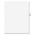 Preprinted Legal Exhibit Side Tab Index Dividers, Avery Style, 10-Tab, 35, 11 x 8.5, White, 25/Pack, (1035) (01035)