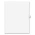 Preprinted Legal Exhibit Side Tab Index Dividers, Avery Style, 10-Tab, 37, 11 x 8.5, White, 25/Pack, (1037) (01037)