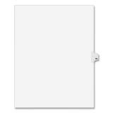 Preprinted Legal Exhibit Side Tab Index Dividers, Avery Style, 10-Tab, 38, 11 x 8.5, White, 25/Pack, (1038) (01038)