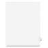 Preprinted Legal Exhibit Side Tab Index Dividers, Avery Style, 10-Tab, 48, 11 x 8.5, White, 25/Pack, (1048) (01048)