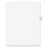 Preprinted Legal Exhibit Side Tab Index Dividers, Avery Style, 10-Tab, 59, 11 x 8.5, White, 25/Pack, (1059) (01059)
