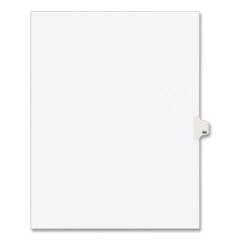 Preprinted Legal Exhibit Side Tab Index Dividers, Avery Style, 10-Tab, 64, 11 x 8.5, White, 25/Pack, (1064) (01064)