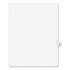 Preprinted Legal Exhibit Side Tab Index Dividers, Avery Style, 10-Tab, 67, 11 x 8.5, White, 25/Pack, (1067) (01067)