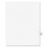 Preprinted Legal Exhibit Side Tab Index Dividers, Avery Style, 10-Tab, 69, 11 x 8.5, White, 25/Pack, (1069) (01069)