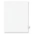 Preprinted Legal Exhibit Side Tab Index Dividers, Avery Style, 10-Tab, 72, 11 x 8.5, White, 25/Pack, (1072) (01072)