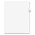 Preprinted Legal Exhibit Side Tab Index Dividers, Avery Style, 10-Tab, 82, 11 x 8.5, White, 25/Pack, (1082) (01082)