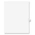 Preprinted Legal Exhibit Side Tab Index Dividers, Avery Style, 26-Tab, P, 11 x 8.5, White, 25/Pack, (1416) (01416)