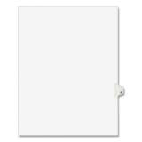 Preprinted Legal Exhibit Side Tab Index Dividers, Avery Style, 26-Tab, R, 11 x 8.5, White, 25/Pack, (1418) (01418)