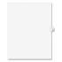 Preprinted Legal Exhibit Side Tab Index Dividers, Avery Style, 10-Tab, 12, 11 x 8.5, White, 25/Pack (11922)