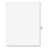 Preprinted Legal Exhibit Side Tab Index Dividers, Avery Style, 10-Tab, 15, 11 x 8.5, White, 25/Pack (11925)