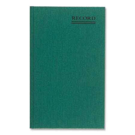 National Emerald Series Account Book, Green Cover, 12.25 x 7.25 Sheets, 150 Sheets/Book (56111)