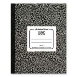 National Composition Book, Quadrille Rule, Black Marble Cover, 10 x 7.88, 80 Sheets (43475)