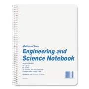 National Engineering and Science Notebook, Quadrille Rule, White Cover, 11 x 8.5, 60 Sheets (33610)