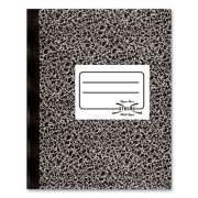 National Composition Book, Medium/College Rule, Black Marble Cover, 11 x 8.38, 80 Sheets (43481)