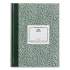 National Lab Notebook, Quadrille Rule, Green Marble Cover, 10.13 x 7.88, 96 Sheets (53110)