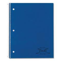 National Three-Subject Wirebound Notebooks, 3-Hole Punched, Medium/College Rule, Blue Cover, 11 x 8.88, 150 Sheets (33386)