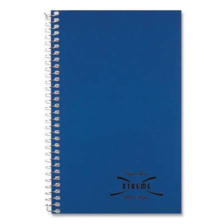 National Single-Subject Wirebound Notebooks, 1 Subject, Medium/College Rule, Kolor Kraft Blue Front Cover, 7.75 x 5, 80 Sheets (33502)