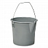 7240000606006, SKILCRAFT Utility Pail, 10 qt, Polyethylene, Gray, 10