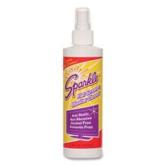 Sparkle Flat Screen and Monitor Cleaner, Pleasant Scent, 8 oz Bottle (50108)