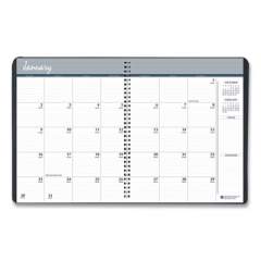 AbilityOne 7510016828092 SKILCRAFT Monthly Planner, 8.75 x 6.88, Black Cover, 14-Month (Jan to Feb): 2022 to 2023
