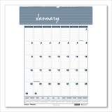 AbilityOne 7510016007585 SKILCRAFT Monthly Wall Calendar, 8.5 x 11, White/Blue/Gray Sheets, 12-Month (Jan to Dec): 2022