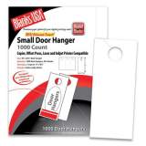 Blanks/USA Small Micro-Perforated Door Hangers, 67 lb, 8.5 x 11, White, 3 Hangers/Sheet, 334 Sheets/Pack (310B6WH)