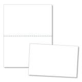 Blanks/USA Digital Postcards, Copier, Inkjet/Laser/Offset Press, 80 lb, 8.5x5.5, Smooth White, 250 Cards, 2 Cards/Sheet, 125 Sheets/Pack (PC502S8WH)