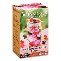 Botanicals Blackberry Raspberry Hibiscus Cold Water Herbal Infusion, 0.7 oz Tea Bag, 18/Box (39000)