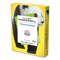 Hammermill Premium Cardstock, 110 lb, 8.5 x 11, Yellow, 200/Ream (168370R)
