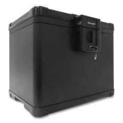 Honeywell Molded Fire and Water File Chest, 16 x 12.6 x 13, 0.6 cu ft, Black (1536)