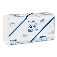 Essential Low Wet Strength Multi-Fold Towels, 1-Ply, 9.4 x 12.4, White, 175/Pack, 25 Packs/Carton (45957)