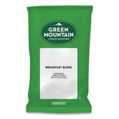 Green Mountain Coffee Breakfast Blend Coffee Fraction Packs, 2.5 oz, 18/Box (386576)