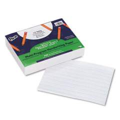 Pacon Multi-Program Handwriting Paper, 16 lb, 1/2" Long Rule, One-Sided, 8 x 10.5, 500/Pack (2421)