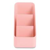 Poppin The Get-It-Together Small Desk Organizer, 4 x 6.5 x 7.25, Blush (107171)